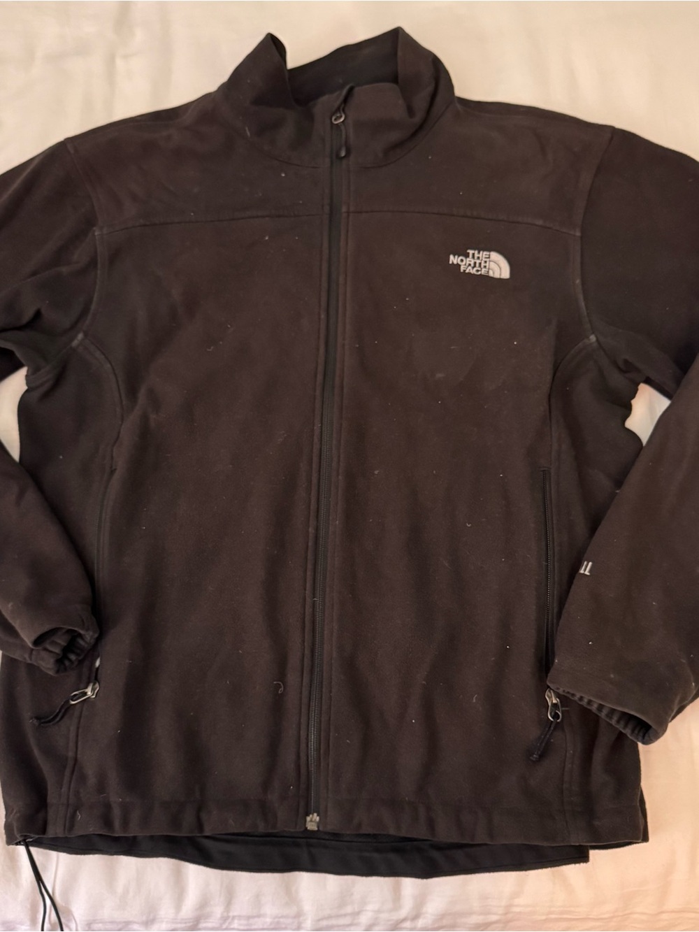 The North Face Brown Full-Zip Lightweight Fleece Jacket